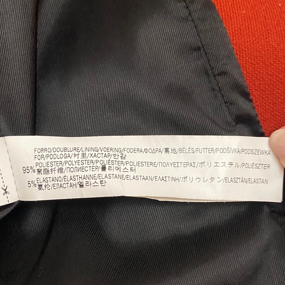 Zara Woman Elegant Burnt Orange Retro Long Sleeve Coat With Tie - Picture 15 of 17